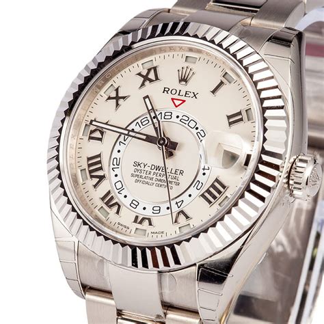 rolex skydweller lug to lug|rolex sky dweller white gold.